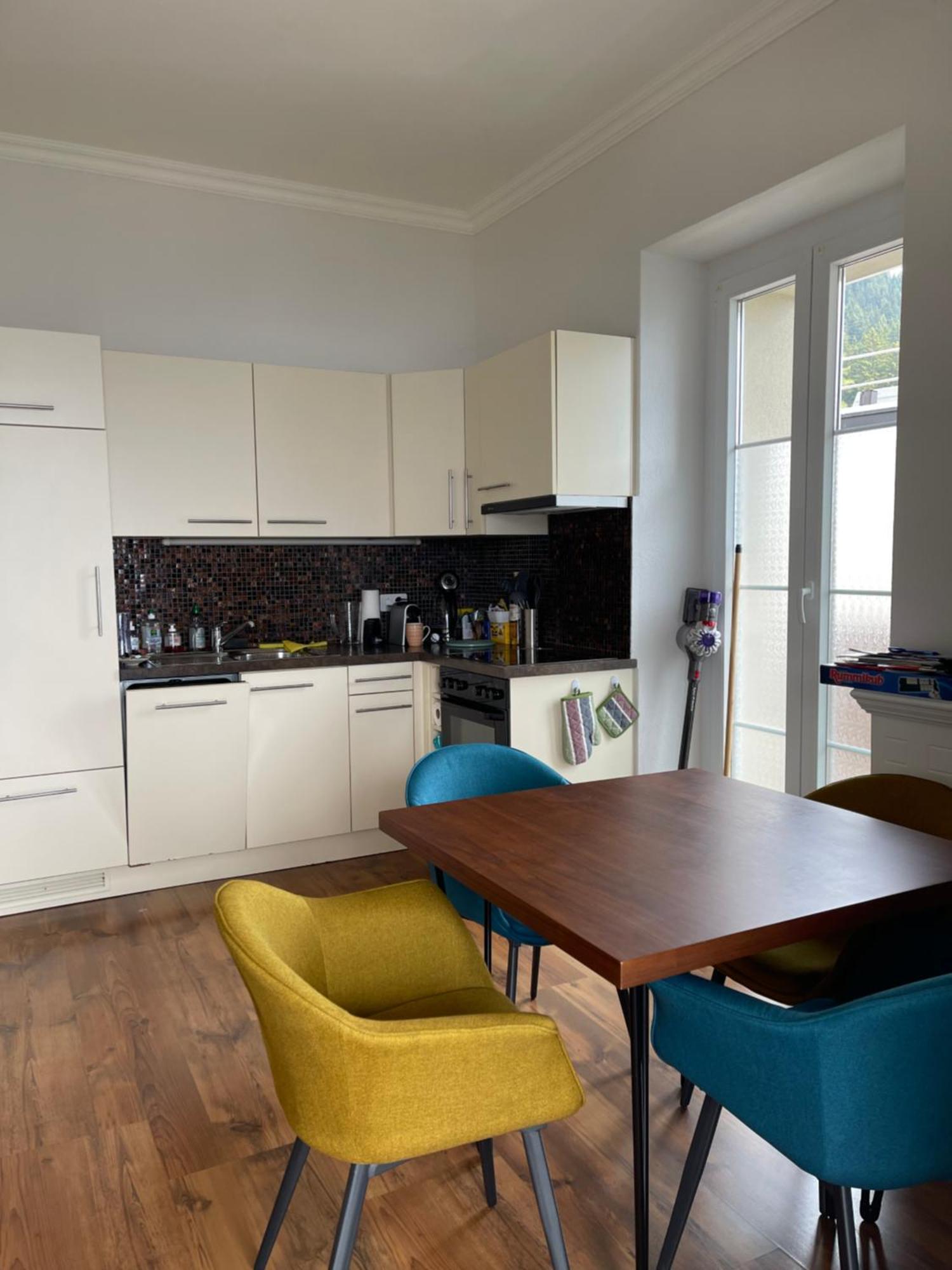 Charmant Appartement Au Vagabond Leysin Exteriör bild