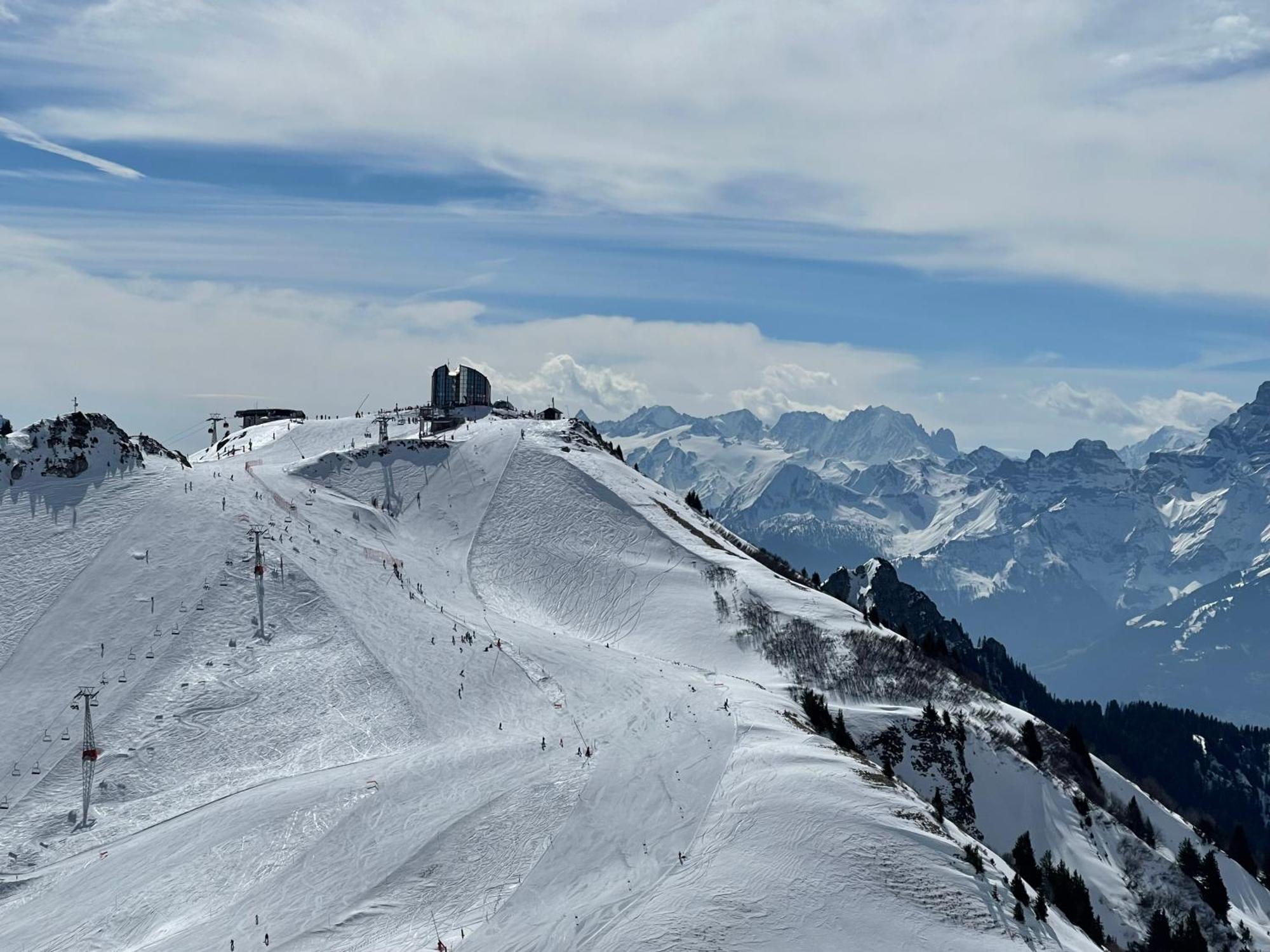 Charmant Appartement Au Vagabond Leysin Exteriör bild