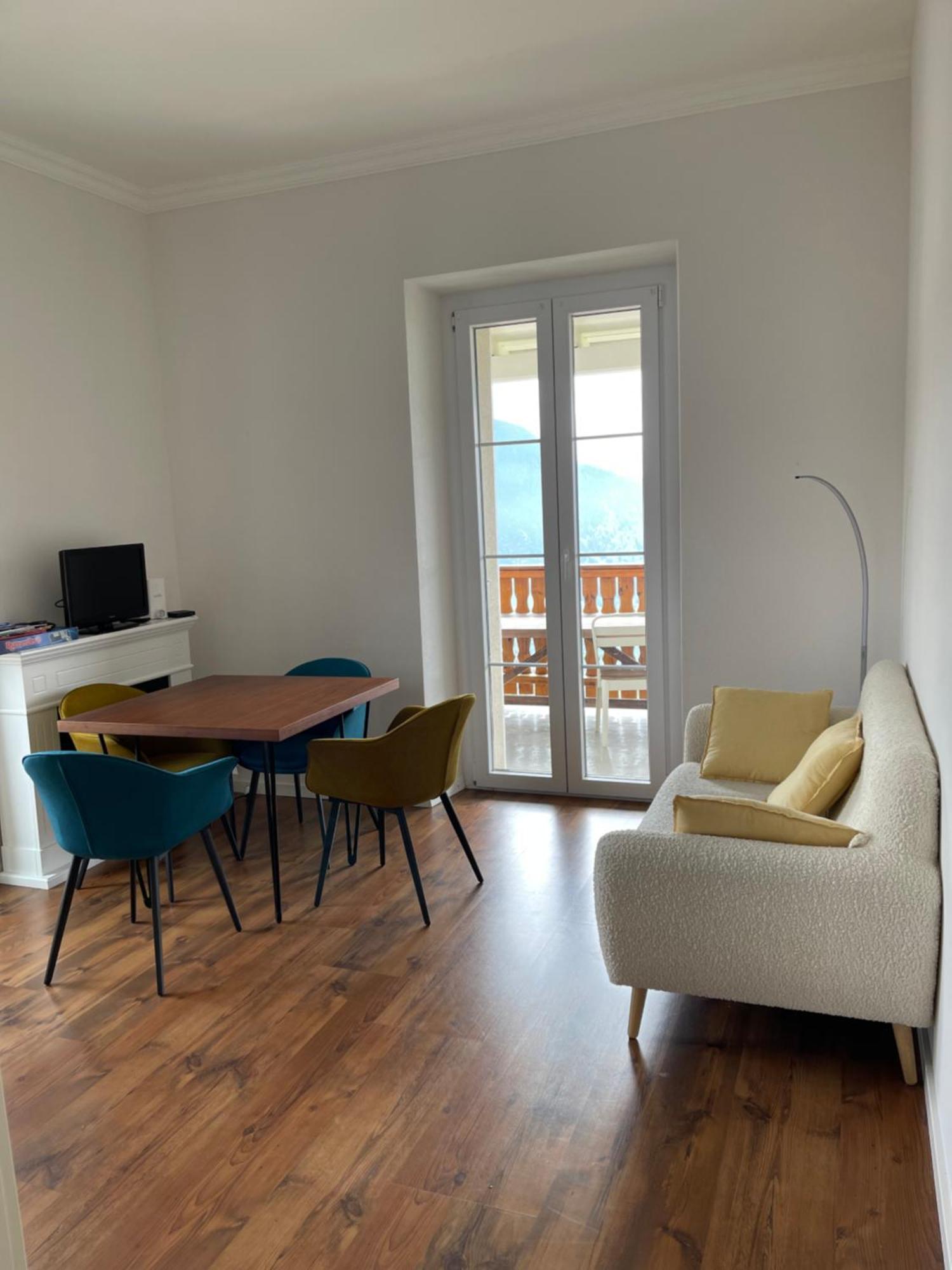 Charmant Appartement Au Vagabond Leysin Exteriör bild